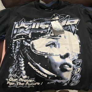 Hellstar records black and white t-shirt